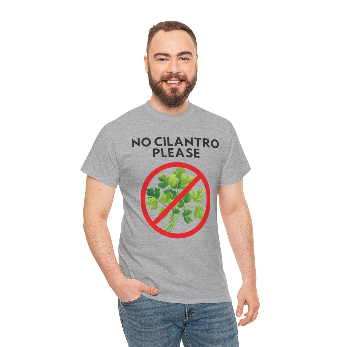NO CILANTRO PLEASE - Foodie (Basic Tee)