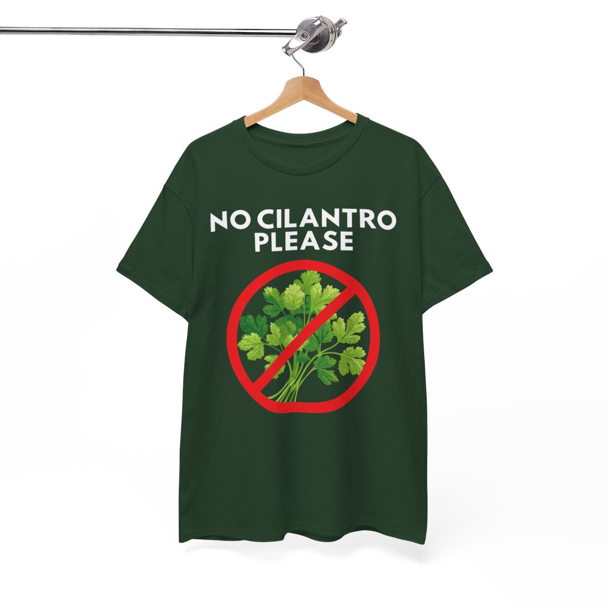 NO CILANTRO PLEASE - Foodie (Basic Tee)