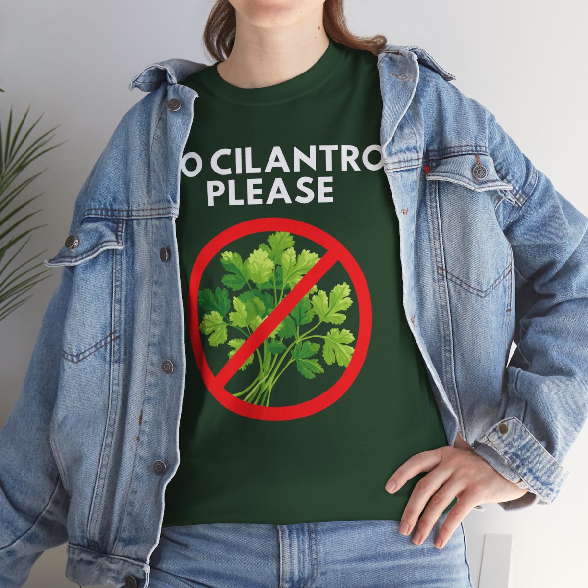 NO CILANTRO PLEASE - Foodie (Basic Tee)