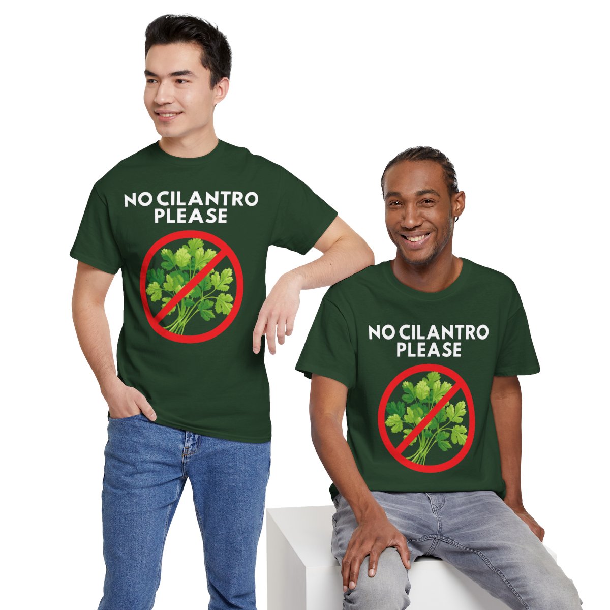 NO CILANTRO PLEASE - Foodie (Basic Tee)