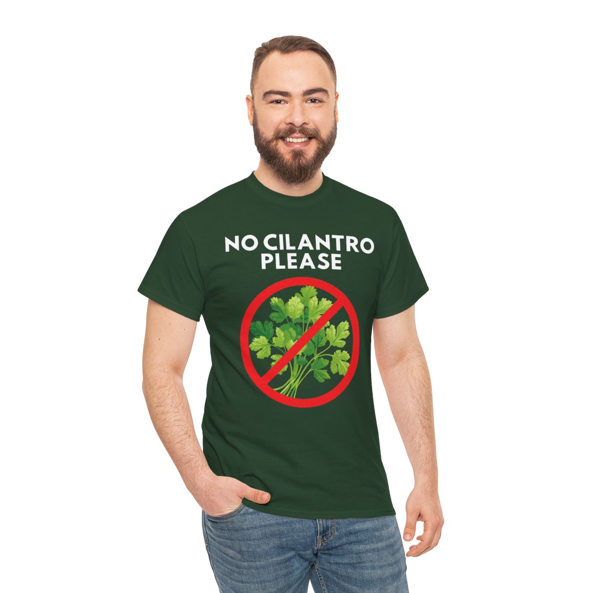 NO CILANTRO PLEASE - Foodie (Basic Tee)