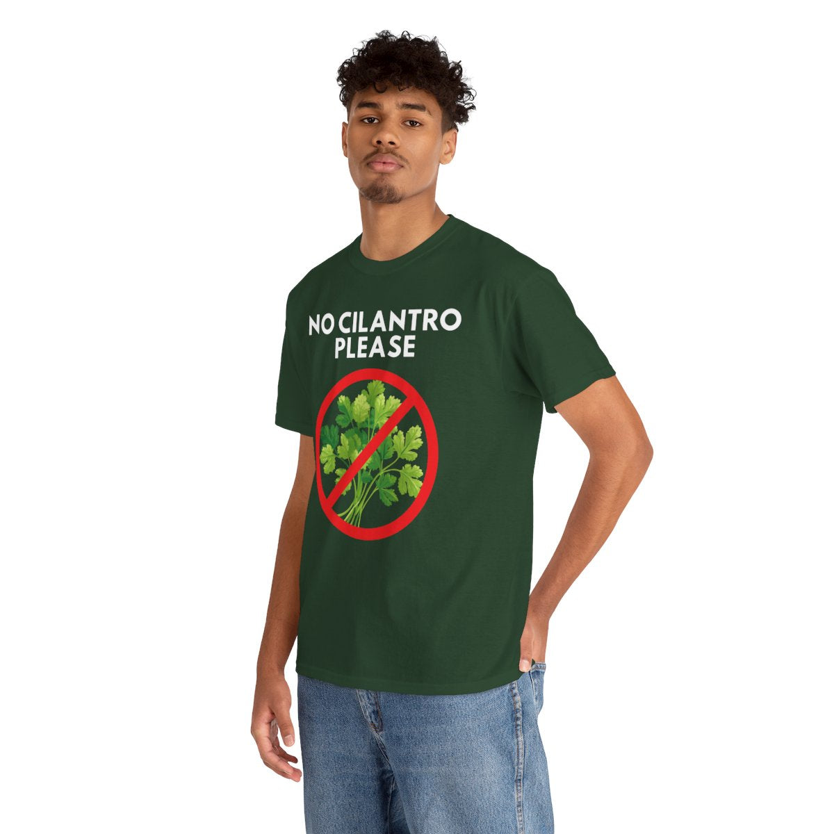 NO CILANTRO PLEASE - Foodie (Basic Tee)