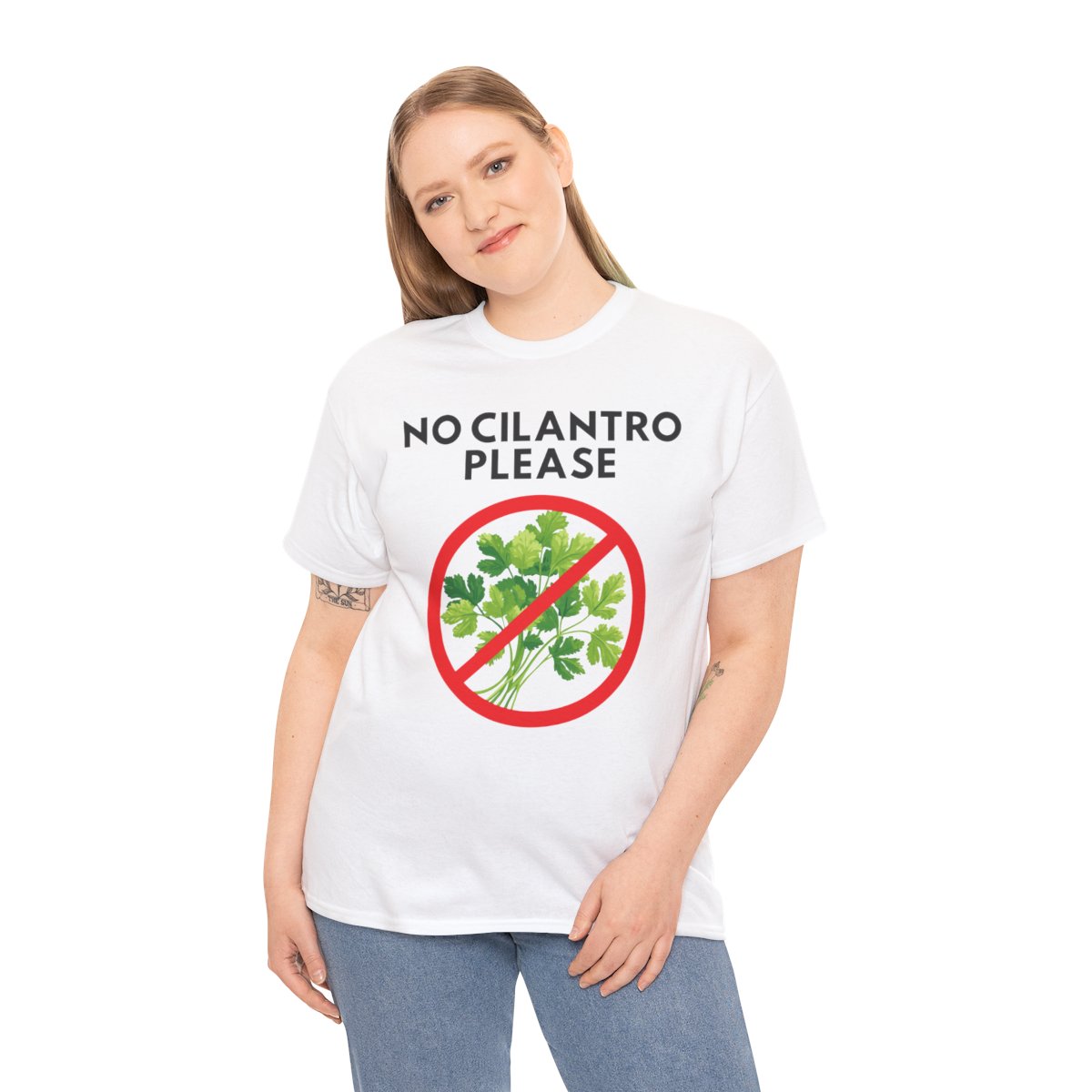 NO CILANTRO PLEASE - Foodie (Basic Tee)