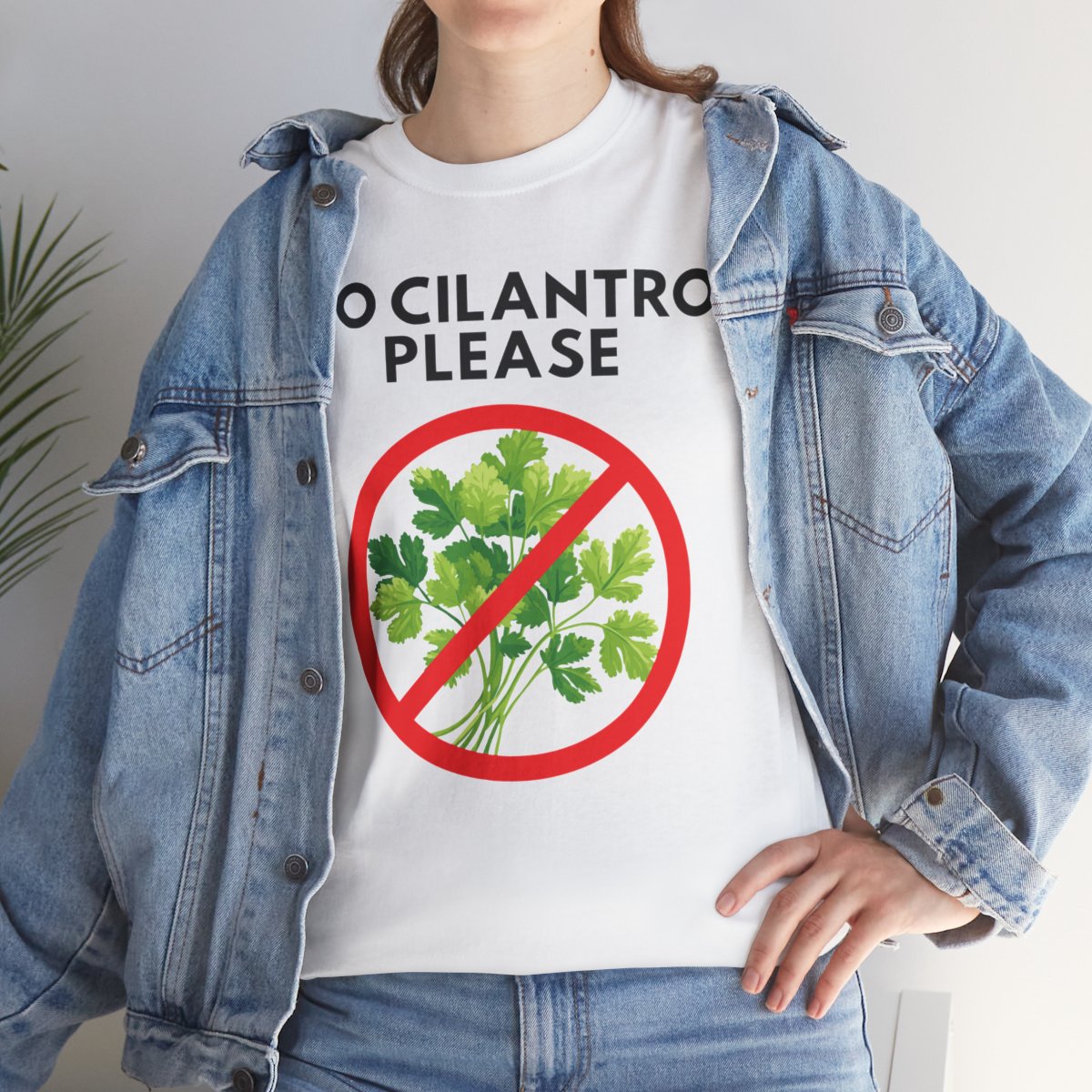 NO CILANTRO PLEASE - Foodie (Basic Tee)