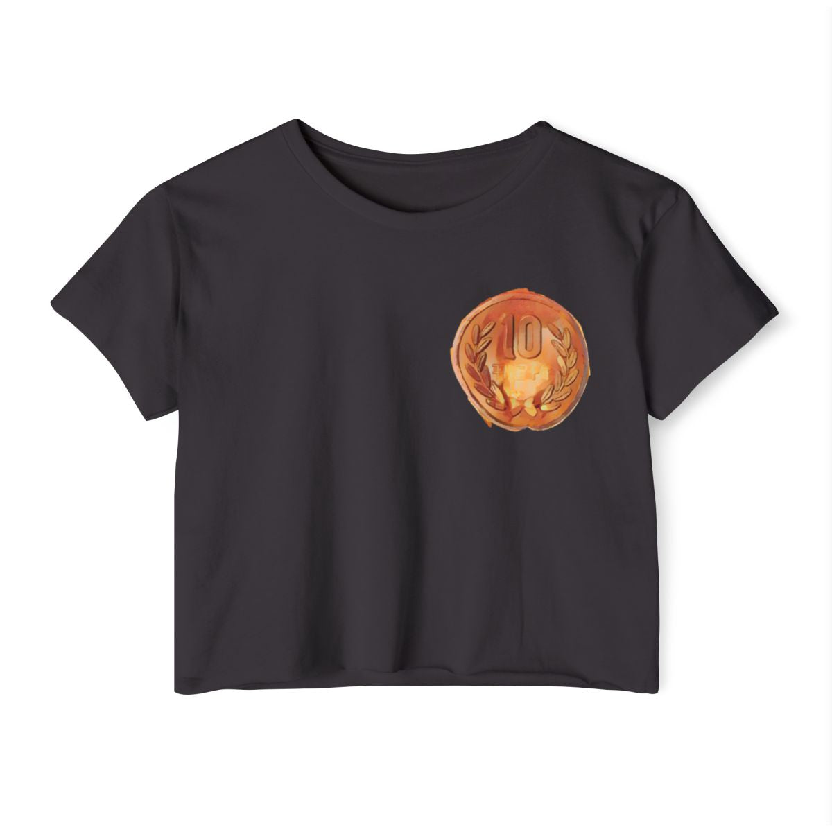 10 YEN PANCAKE - Japanese Food (Crop Top)
