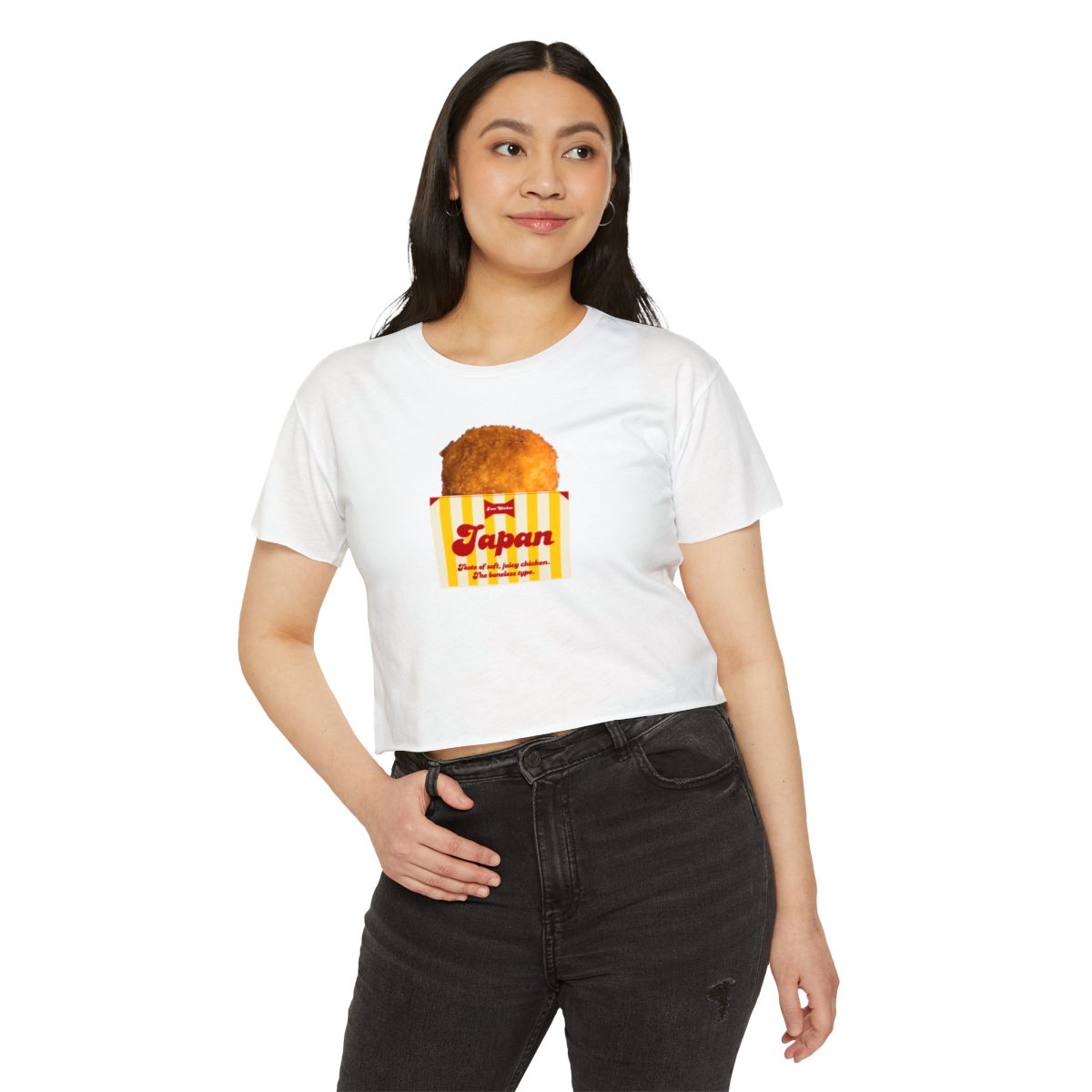 BONELESS FRIED CHICKEN - Japanese Food (Crop Top)