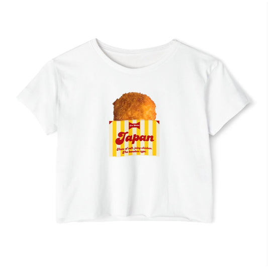BONELESS FRIED CHICKEN - Japanese Food (Crop Top)