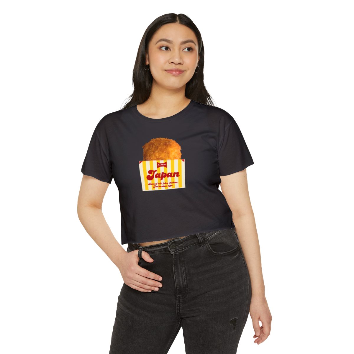 BONELESS FRIED CHICKEN - Japanese Food (Crop Top)