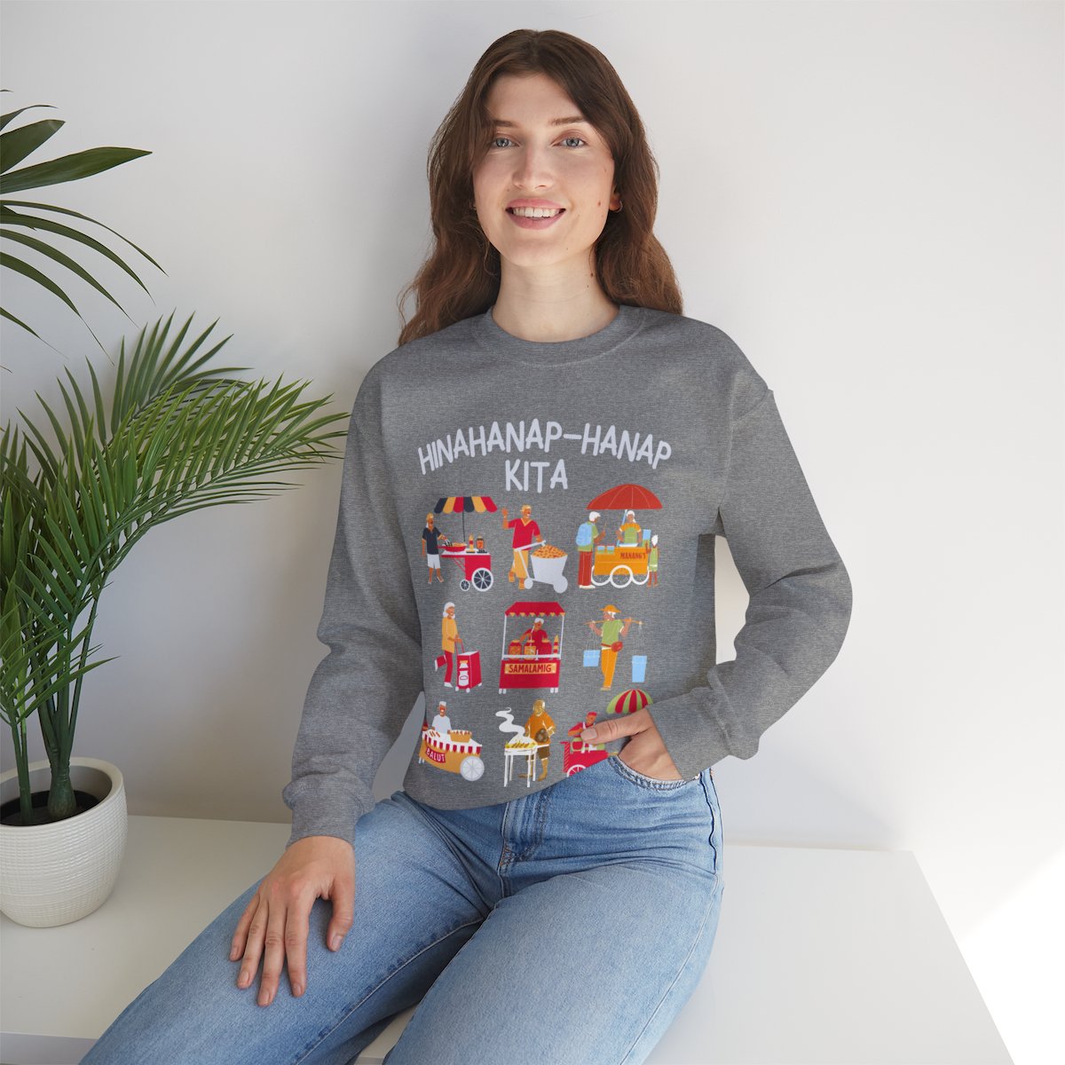 PINOY STREET FOODS 1 - Filipino Food (Sweatshirt)