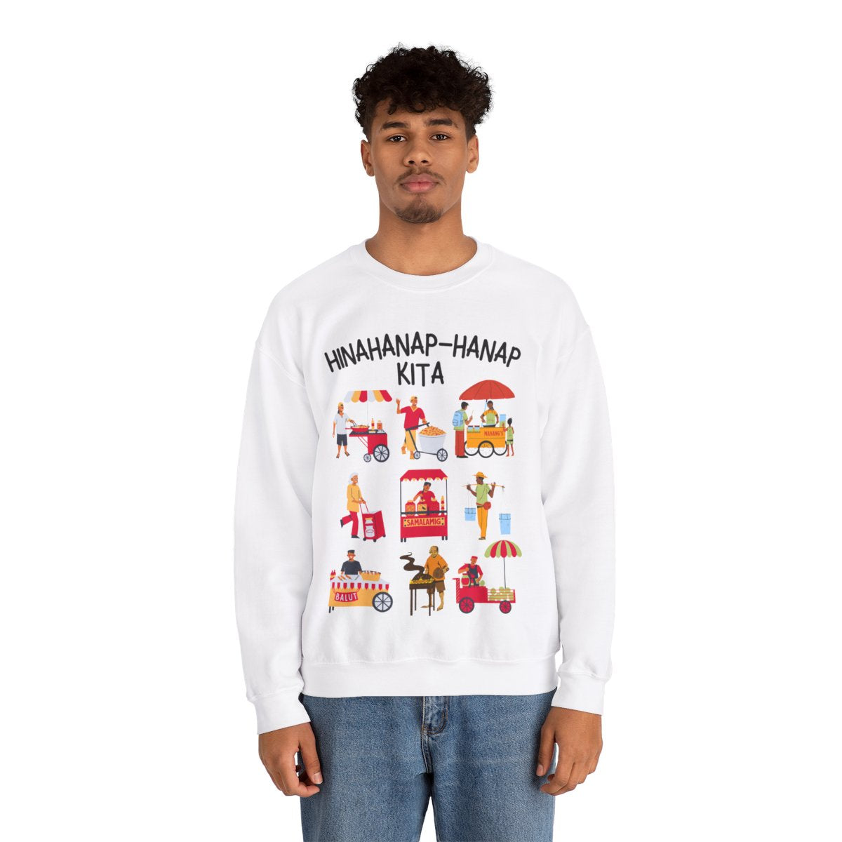 PINOY STREET FOODS 1 - Filipino Food (Sweatshirt)