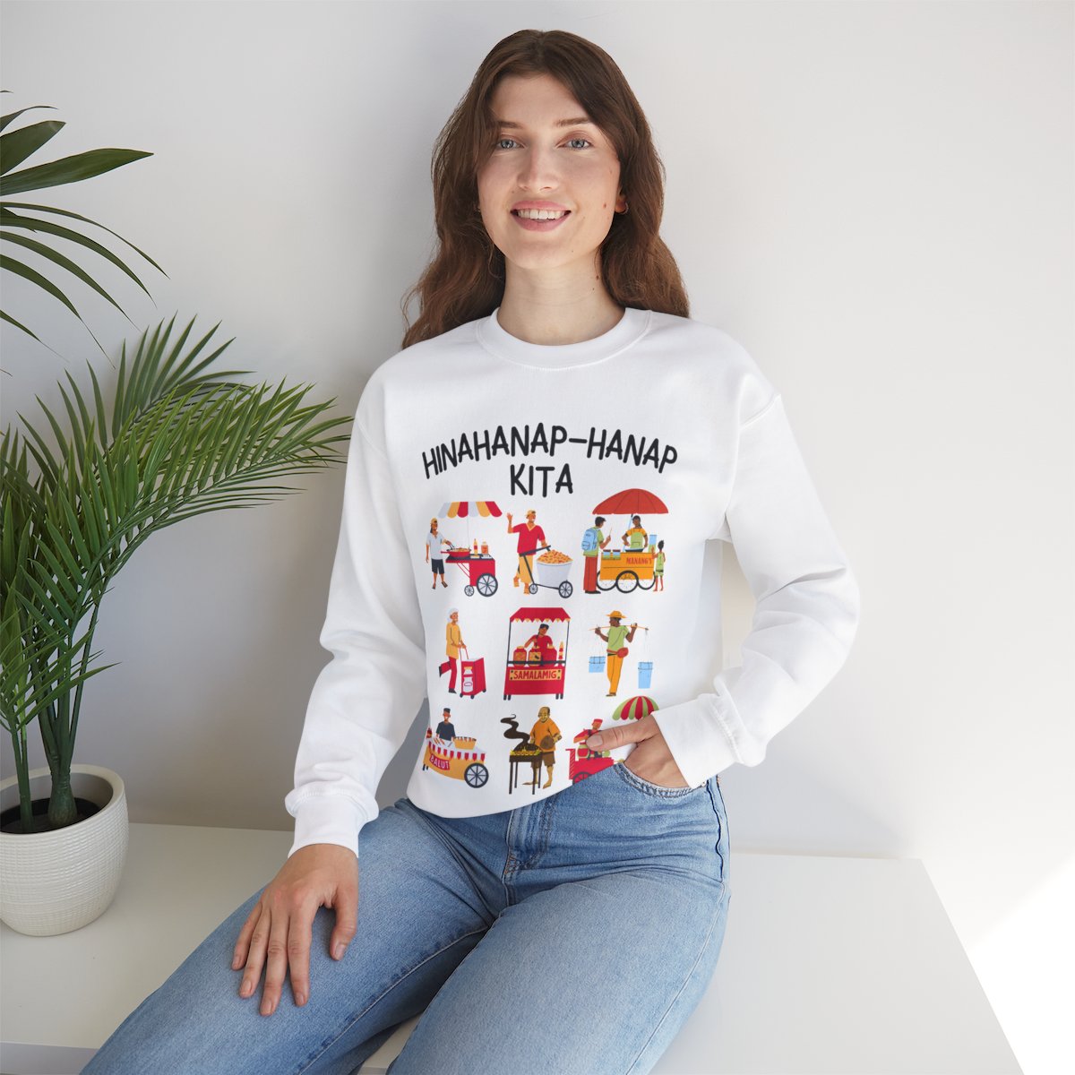 PINOY STREET FOODS 1 - Filipino Food (Sweatshirt)
