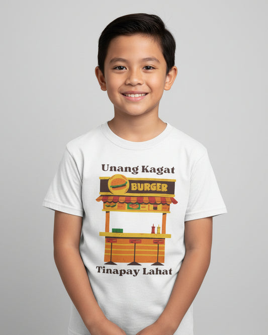 KANTO BURGER - Filipino Food (Kids Tee)