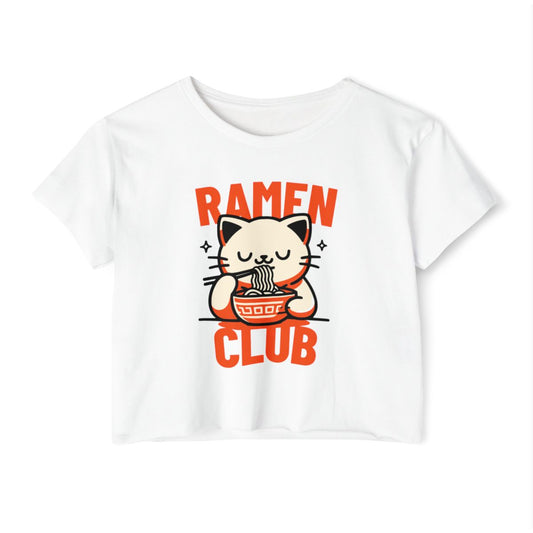 RAMEN CLUB 2- Japanese Food (Crop Top)