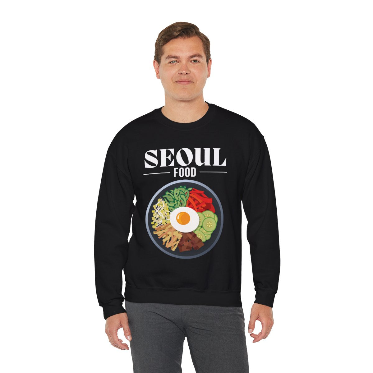 BIBIMBAP 1 - Korean Food (Sweatshirt)