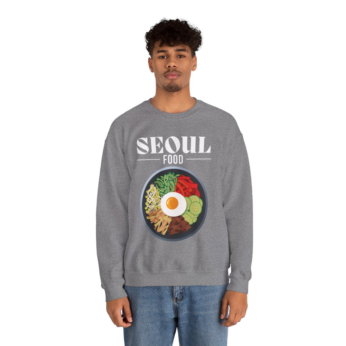 BIBIMBAP 1 - Korean Food (Sweatshirt)