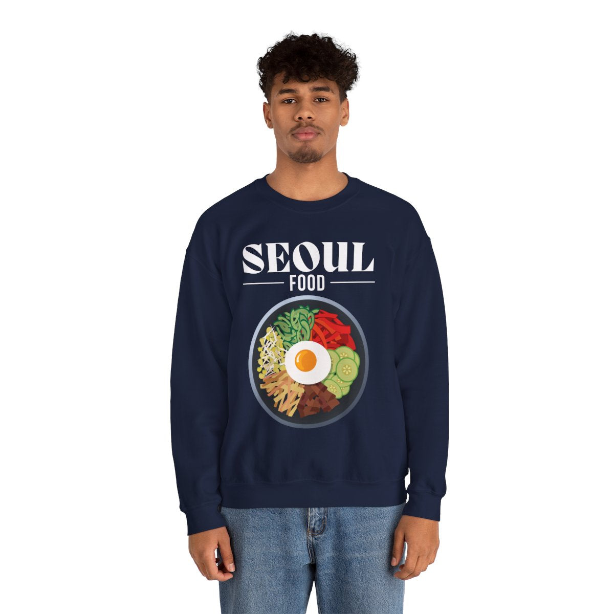 BIBIMBAP 1 - Korean Food (Sweatshirt)