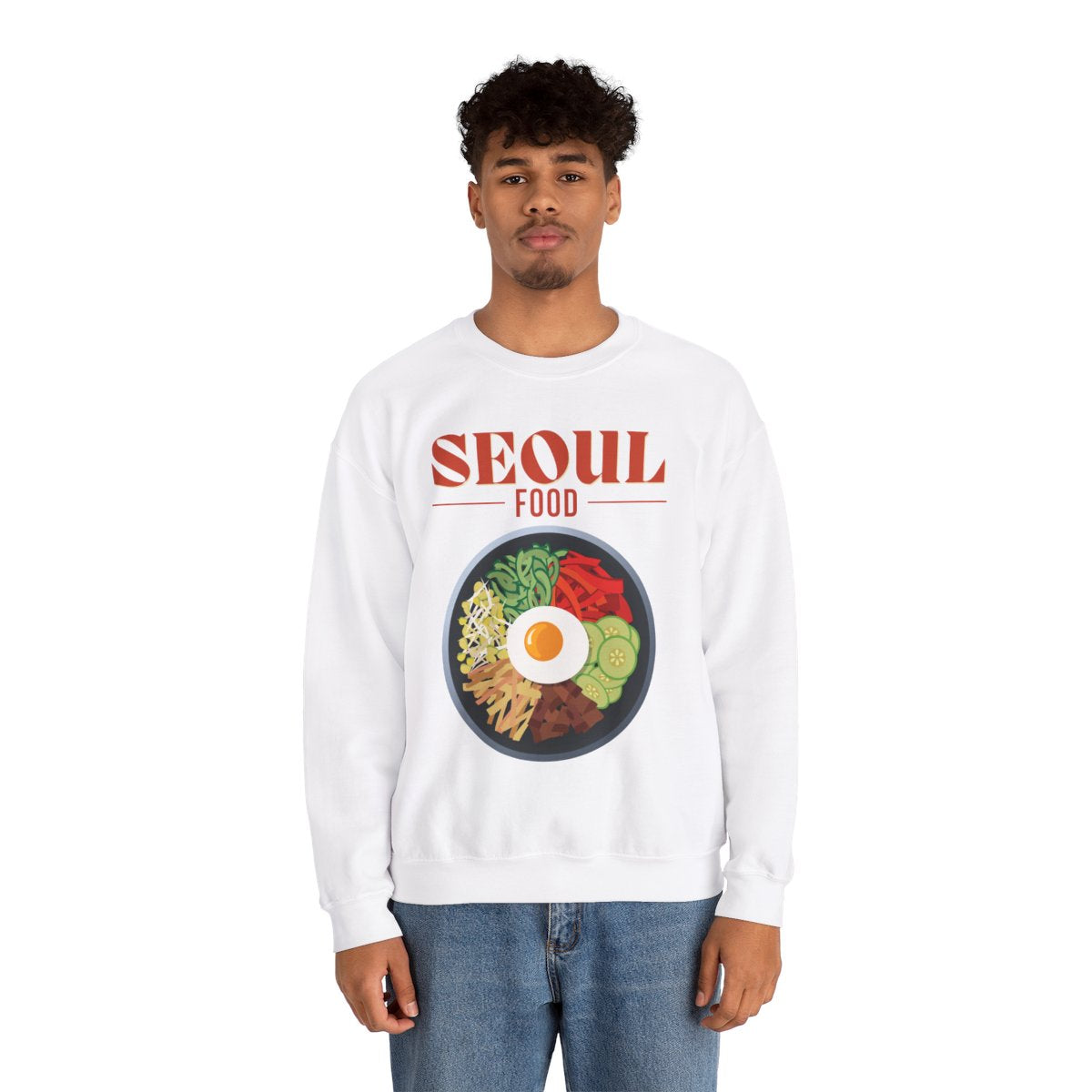 BIBIMBAP 1 - Korean Food (Sweatshirt)