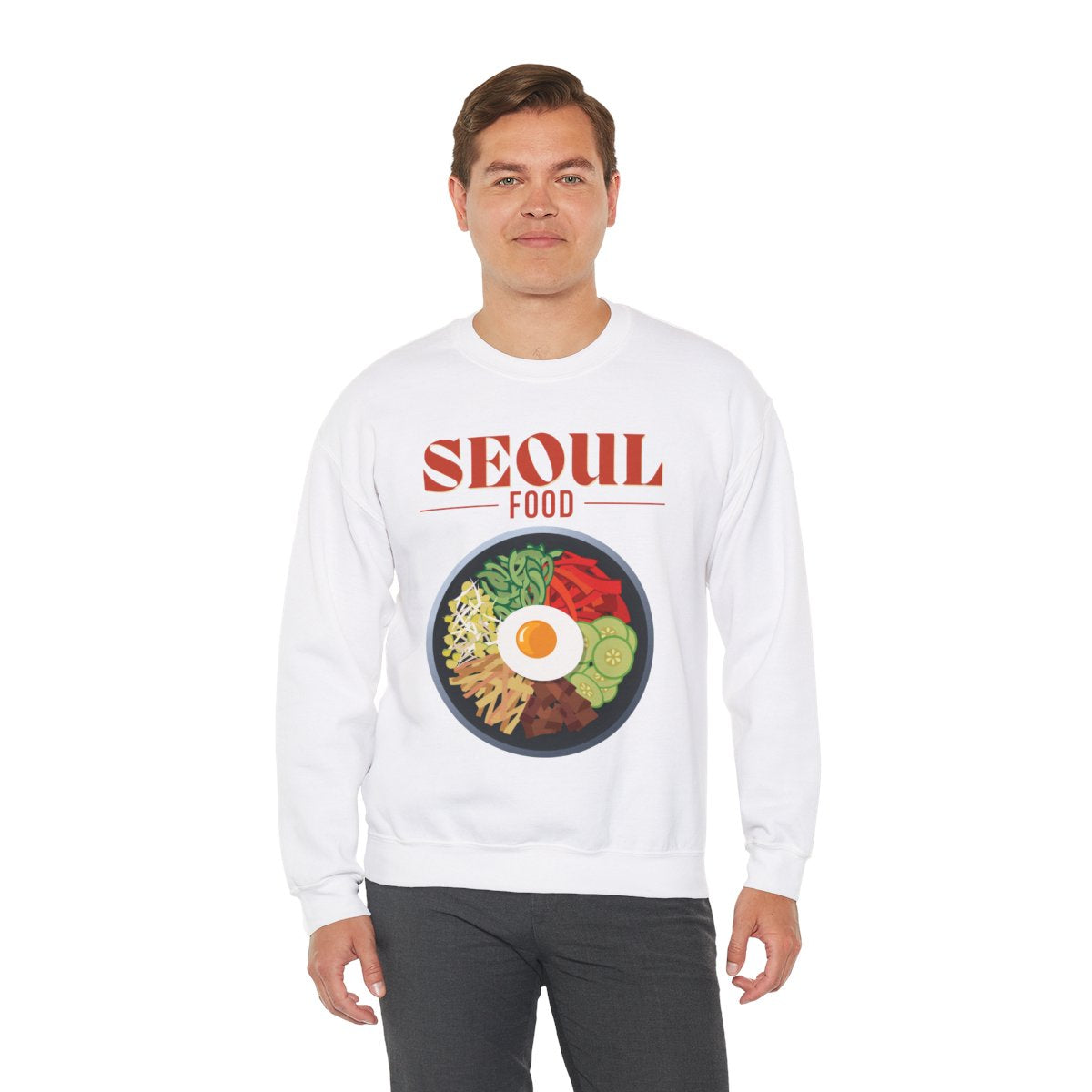 BIBIMBAP 1 - Korean Food (Sweatshirt)