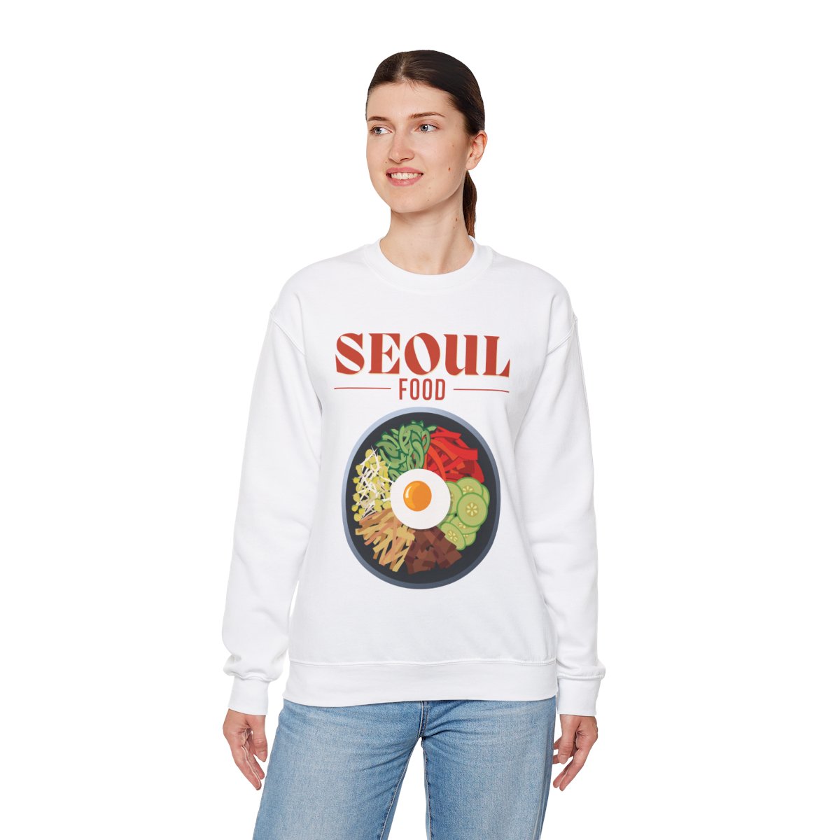 BIBIMBAP 1 - Korean Food (Sweatshirt)