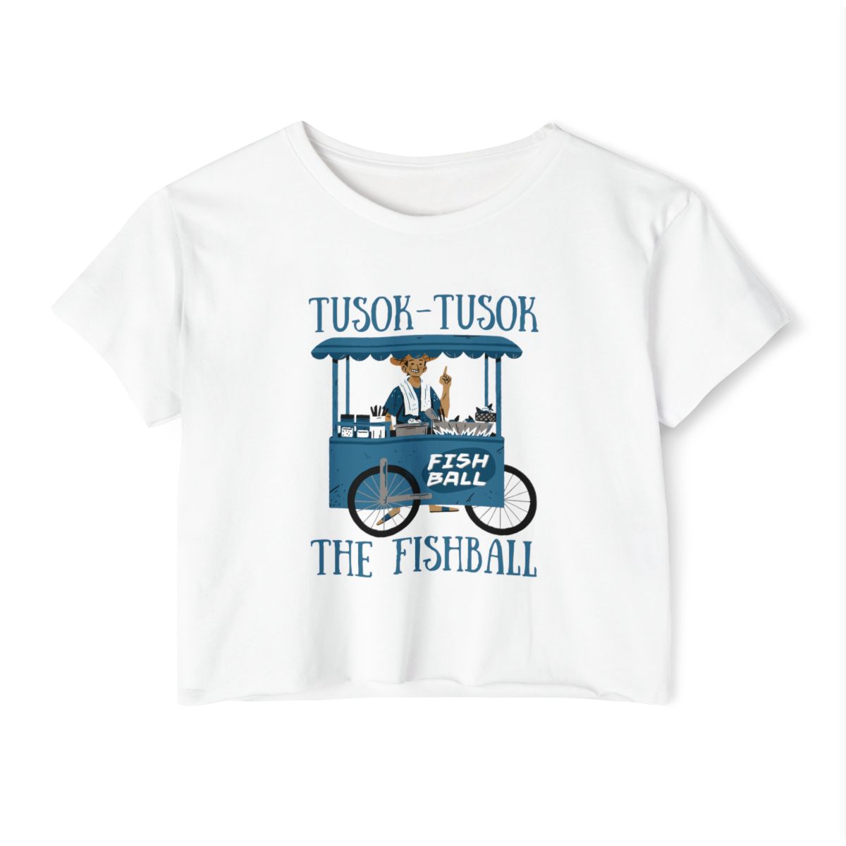 FISHBALL 1 - Filipino Food (Crop Top)