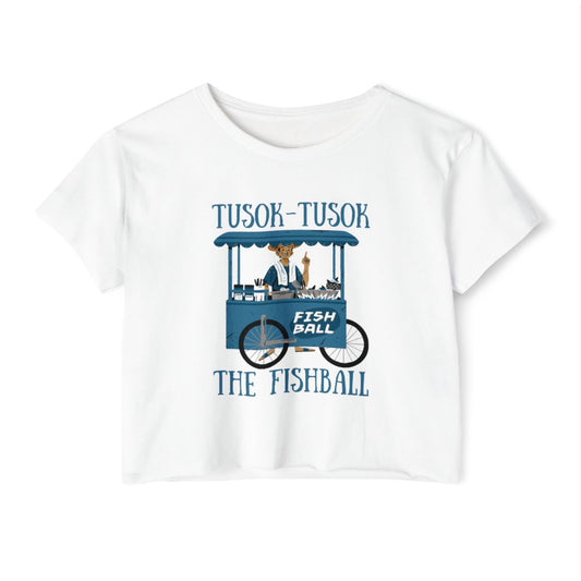 FISHBALL 1 - Filipino Food (Crop Top)