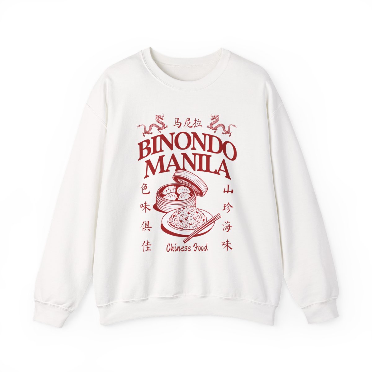 BINONDO FOOD CRAWL 7 (Fil-Chi Collection) - Filipino Food (Sweatshirt)