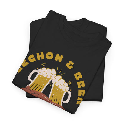 LECHON & BEER - Filipino Food (Basic Tee)