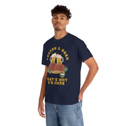 LECHON & BEER - Filipino Food (Basic Tee)