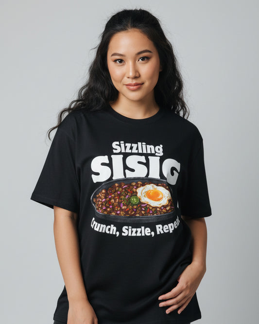 SIZZLING SISIG - Filipino Food (Basic Tee)