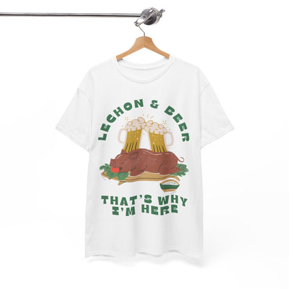 LECHON & BEER - Filipino Food (Basic Tee)
