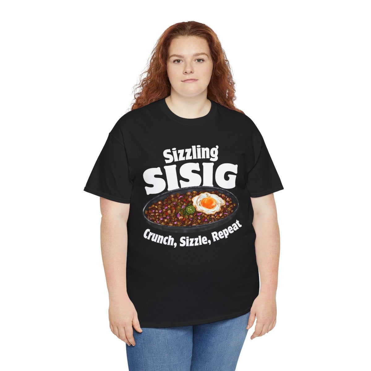 SIZZLING SISIG - Filipino Food (Basic Tee)