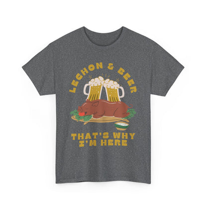 LECHON & BEER - Filipino Food (Basic Tee)
