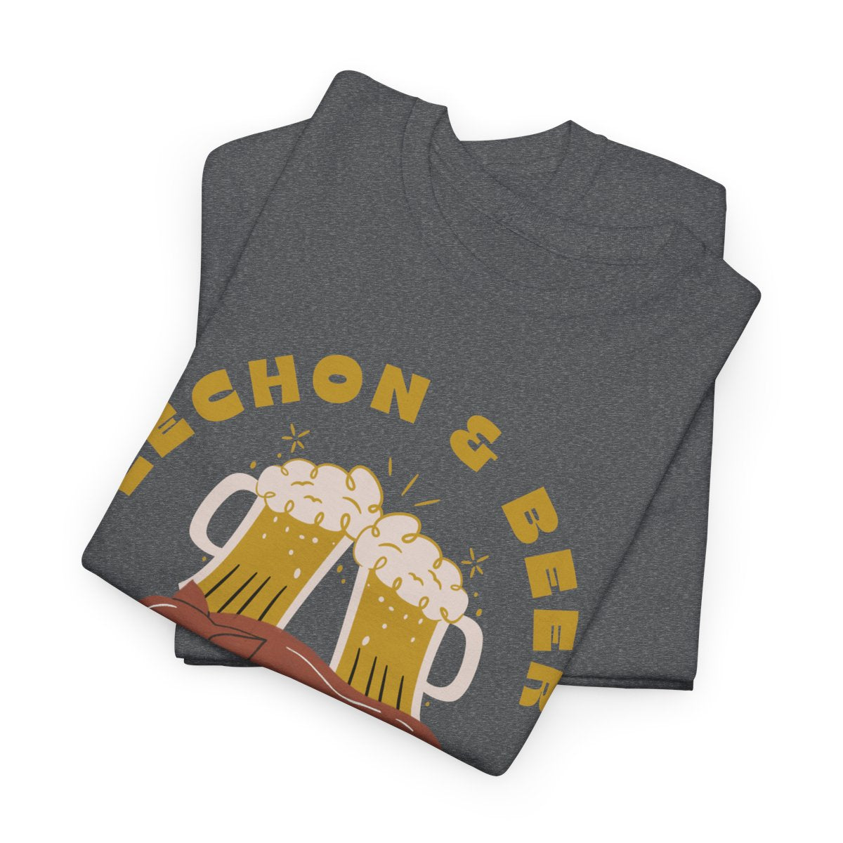 LECHON & BEER - Filipino Food (Basic Tee)