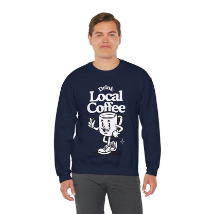 HONEY ALMONDMILK FLAT WHITE - Coffee (Sweatshirt)