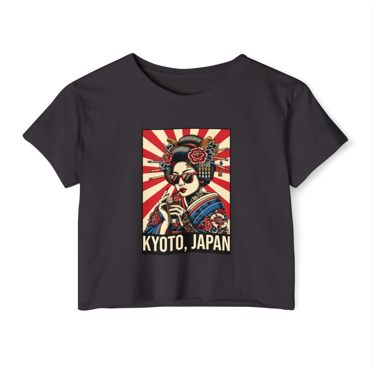 KYOTO FOOD TRIP 1 - Japanese Food (Crop Top)