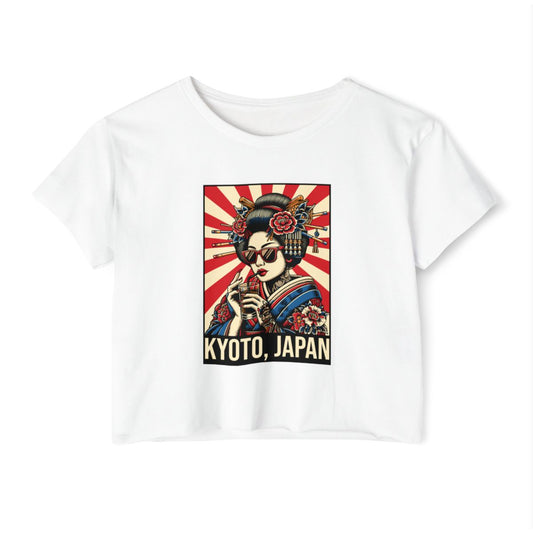 KYOTO FOOD TRIP 1 - Japanese Food (Crop Top)
