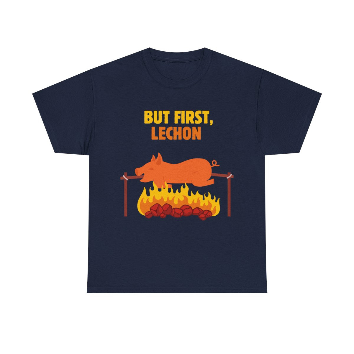 SPICY LECHON - Filipino Food (Basic Tee)