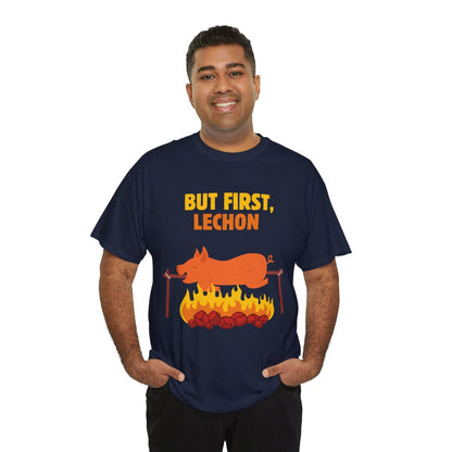 SPICY LECHON - Filipino Food (Basic Tee)