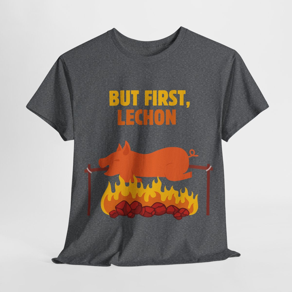 SPICY LECHON - Filipino Food (Basic Tee)
