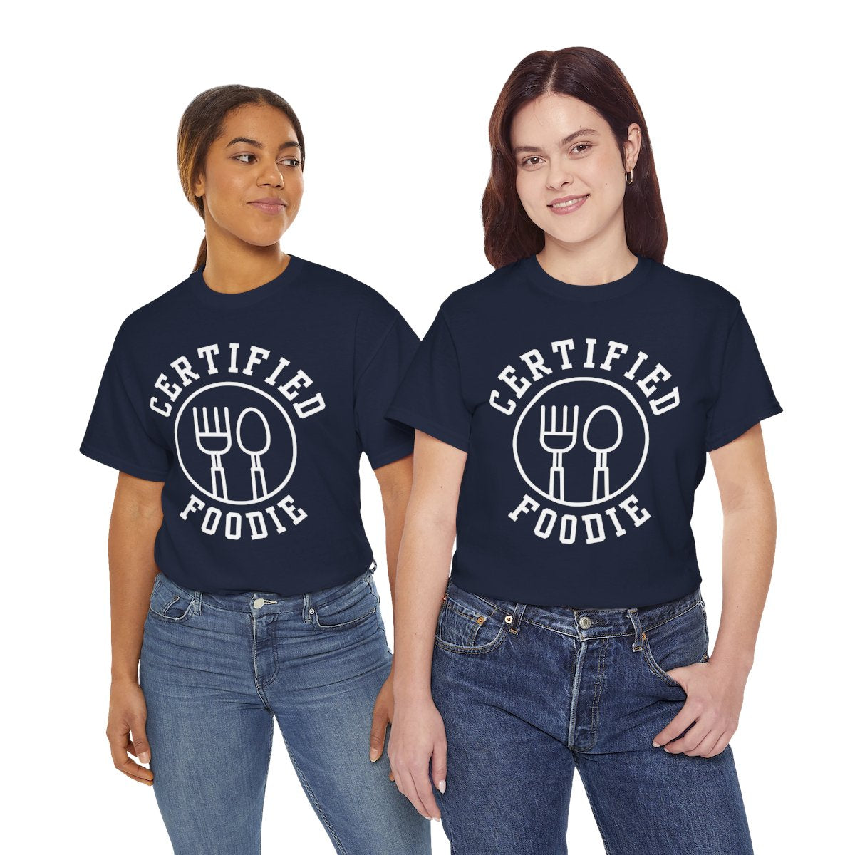 CERTIFIED FOODIE 1 - Foodie (Basic Tee)