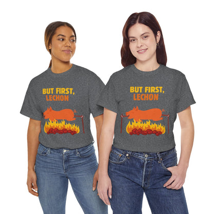 SPICY LECHON - Filipino Food (Basic Tee)
