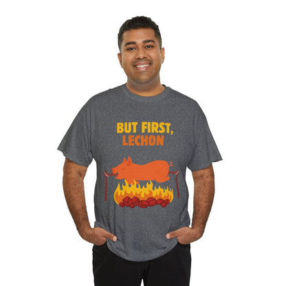 SPICY LECHON - Filipino Food (Basic Tee)