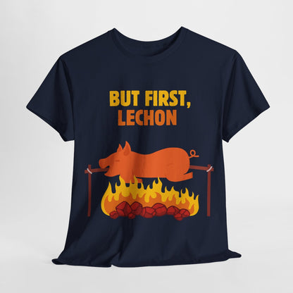SPICY LECHON - Filipino Food (Basic Tee)