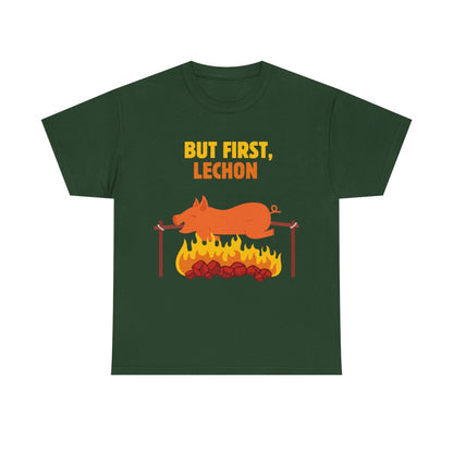 SPICY LECHON - Filipino Food (Basic Tee)