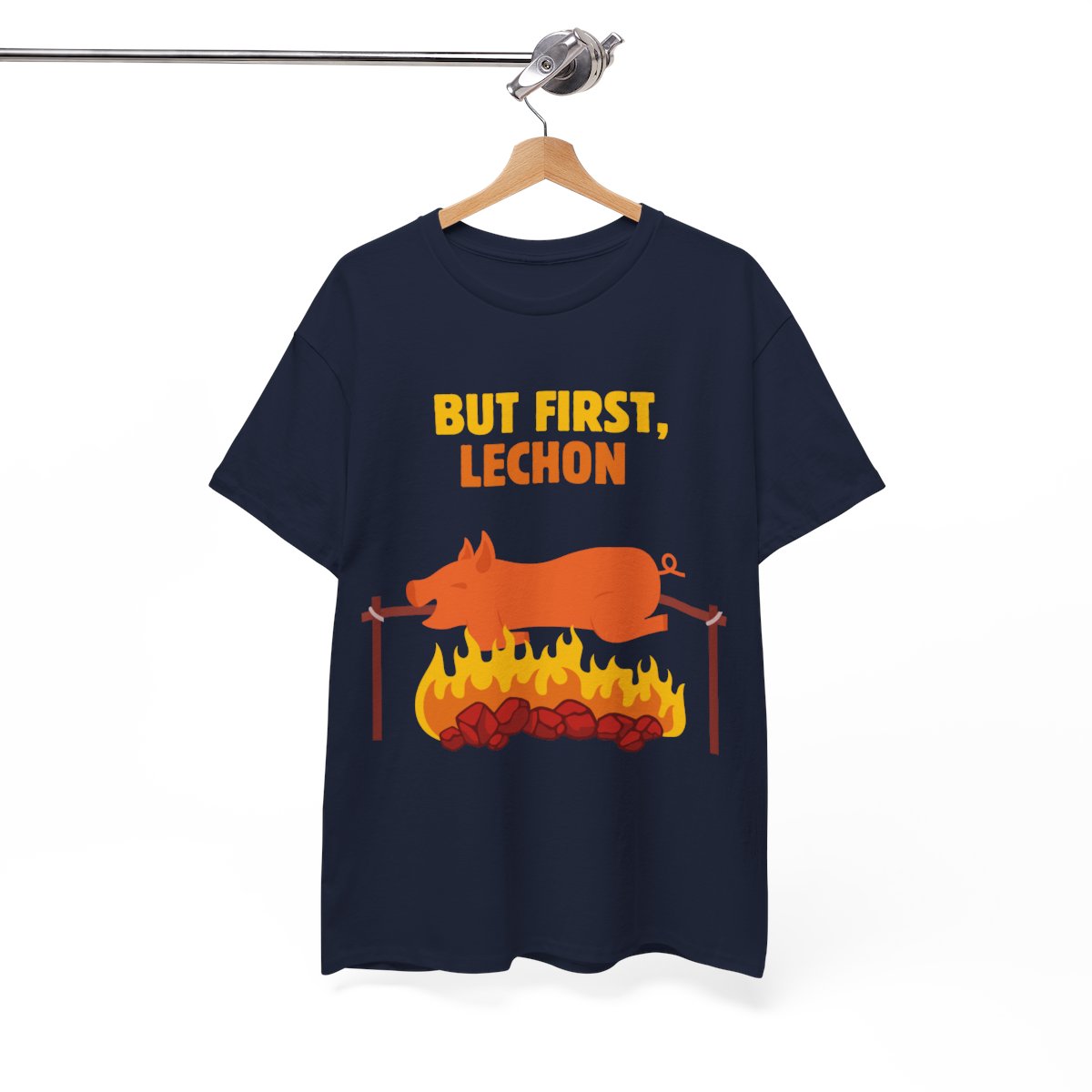 SPICY LECHON - Filipino Food (Basic Tee)