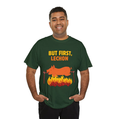 SPICY LECHON - Filipino Food (Basic Tee)