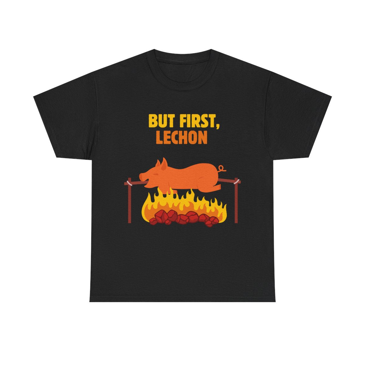 SPICY LECHON - Filipino Food (Basic Tee)