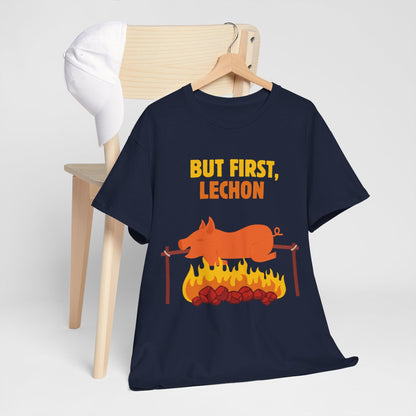 SPICY LECHON - Filipino Food (Basic Tee)