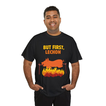 SPICY LECHON - Filipino Food (Basic Tee)