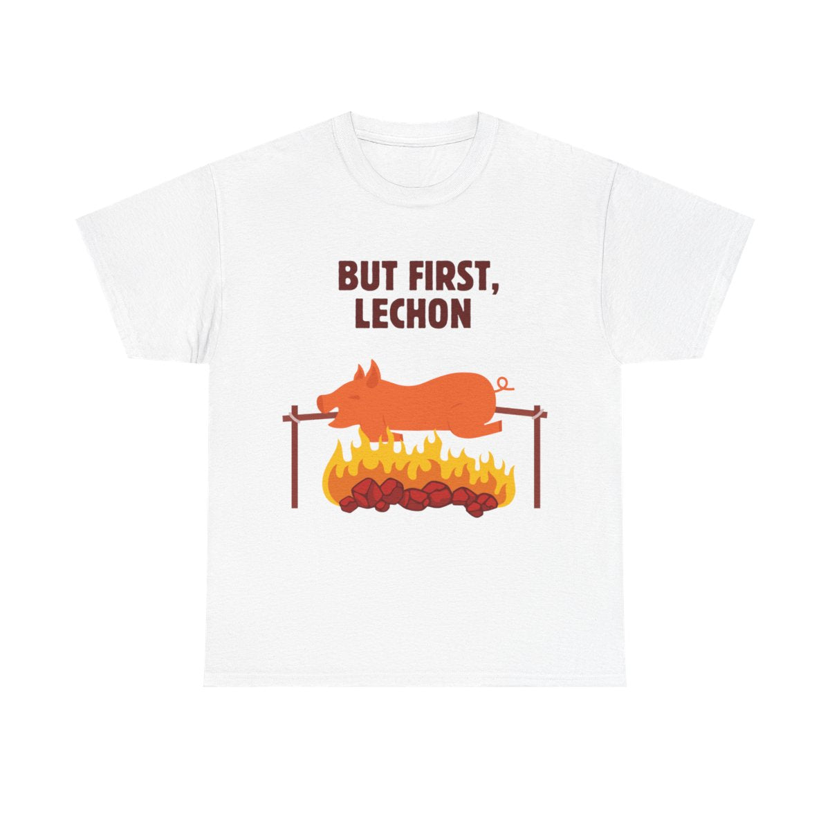 SPICY LECHON - Filipino Food (Basic Tee)